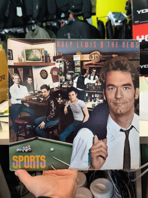 Huey Lewis And The News Sports vinyl record used