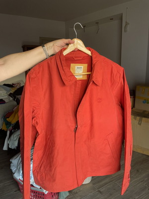 Timberland waterproof men's jacket size L, red