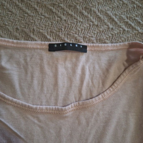 Pink Sisley sleeveless top medium like new