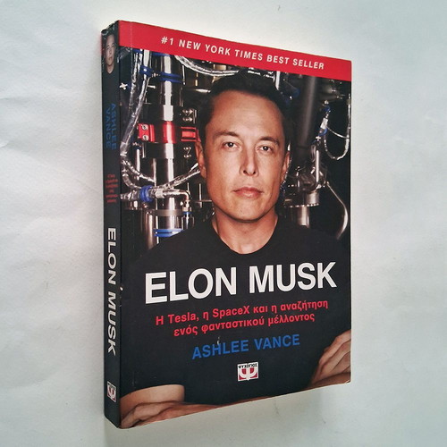 Elon Musk book used, Tesla SpaceX and the quest for a fantastic future