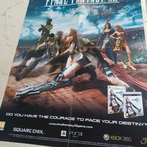 Final Fantasy Just Cause 2 poster new, 55 centimeters