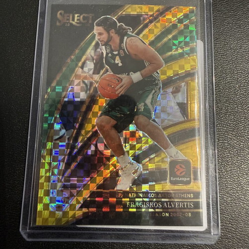 2025-26 Select Euroleague Courtside Gold Fragiskos Alvertis card like new