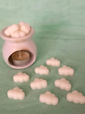 Cloud melts White Musk 20 pieces soy wax cloud-shaped new