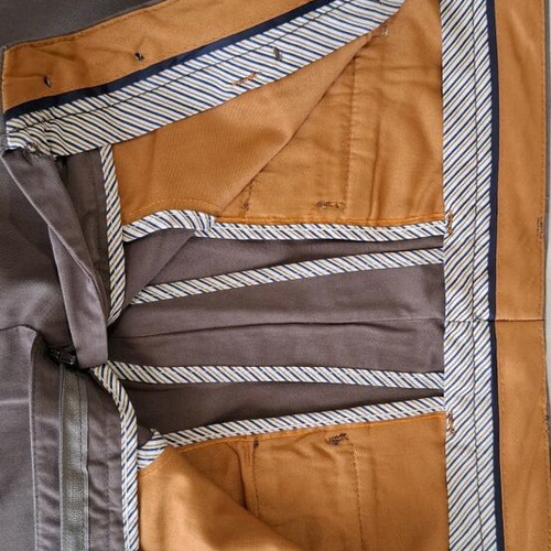 Guy Laroche men's pants gray fabric like new