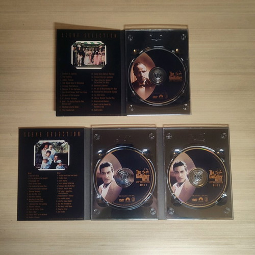 The Godfather DVD Collection like new with Greek subtitles