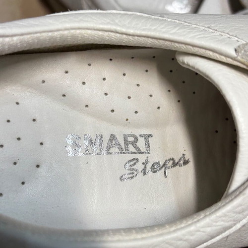 Smart Steps women's shoes used, white-beige size 41 with anatomical insole