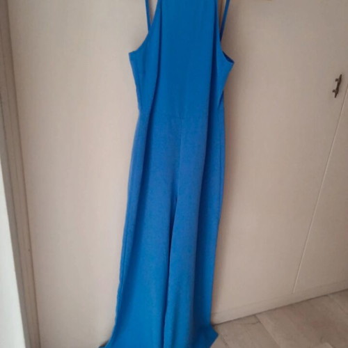Lipsy polyester jumpsuit like new, size M/38, blue