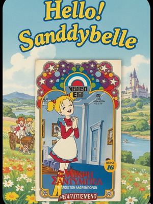 Hello Sandybelle VHS Part 16 like new, dubbed