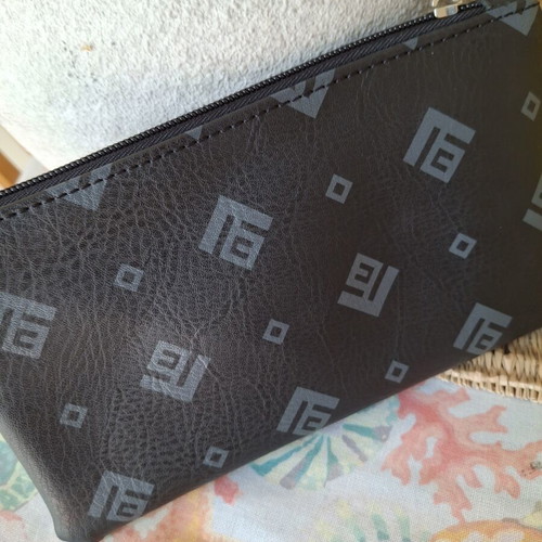 Clutch BL (Bleecker & Love) black like new with wrist strap