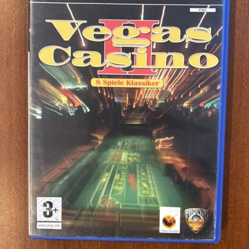 Vegas Casino PS2 used in good condition