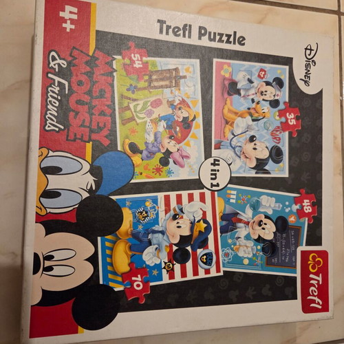 Mickey Mouse puzzle used, for boys