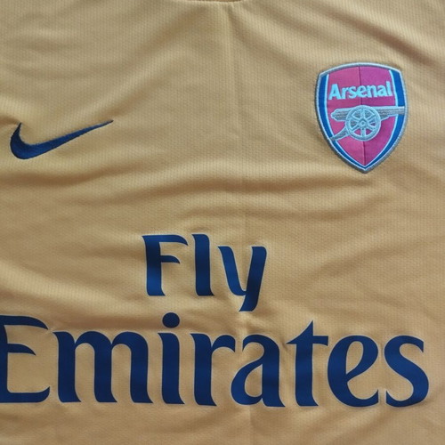 Arsenal Nike 08/09 Large Yellow Jersey new authentic