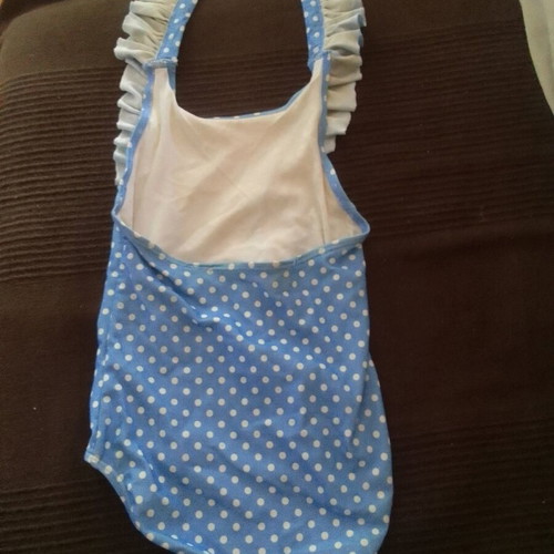 H&M Girls' One-Piece Swimsuit like new, blue 110-116cm