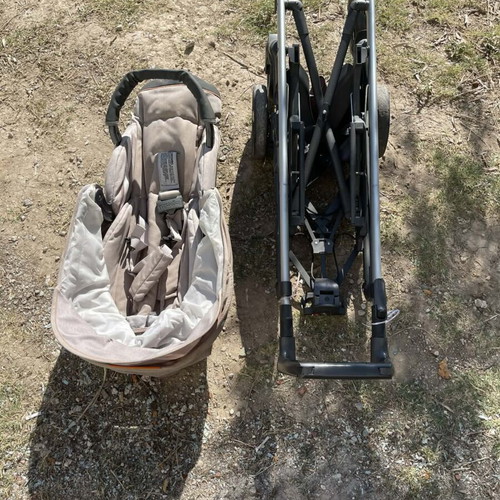 Inglesina Trilogy baby stroller with footmuff