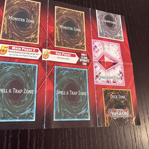 Konami playmat for Yu-Gi-Oh! duels