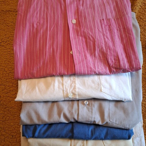 Men's shirts and t-shirt used, pack of 7 pieces