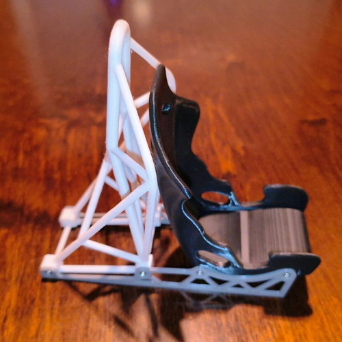 Car racing seat bucket phone holder new