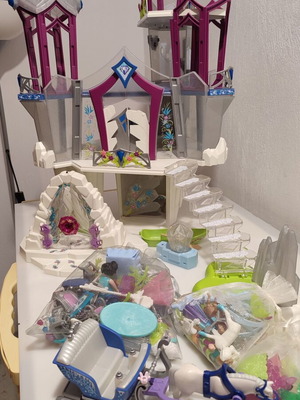 Playmobil Κρυστάλλινο Παλάτι και Κρυστάλλινη Πύλη σαν καινούργιο