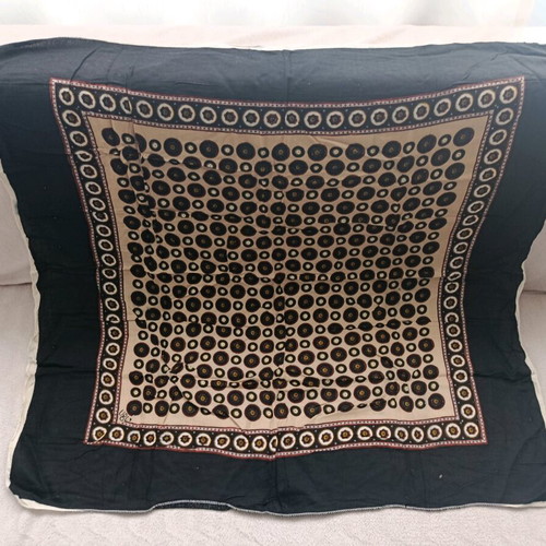 Headscarf like new, black and beige, size 80/75