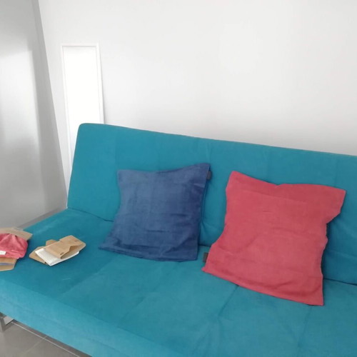 Sofa bed like new with storage, modern design