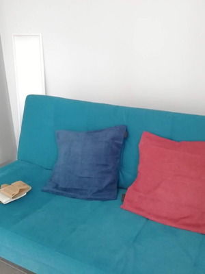 Sofa bed like new with storage, modern design