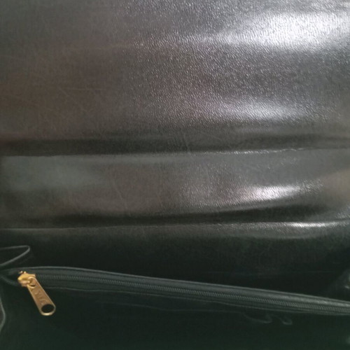 YLC Briefcase new, black synthetic leather
