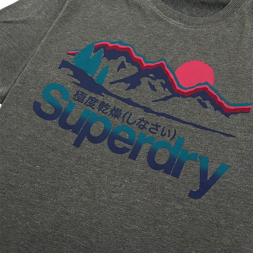 Superdry men's t-shirt XL gray like new