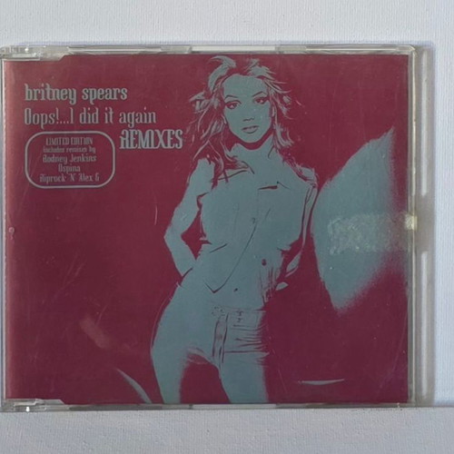 Britney Spears Oops!...I Did It Again Remixes CD used