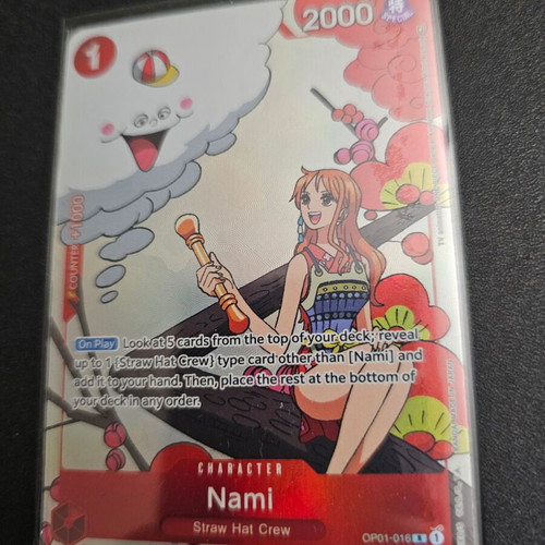 One Piece TCG Nami OP01-016 card new -  55,00 - Vendora.cy