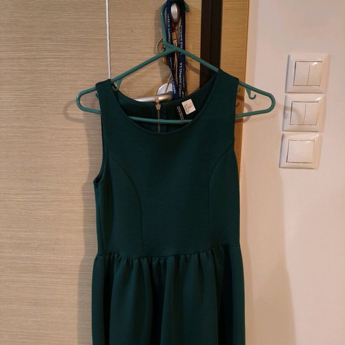 H&M Dress Green Size 38 Like New
