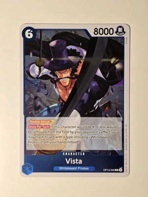 Vista One Piece Card Game OP13-046 σπάνιο σαν καινούργιο