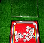  Kit Kat official Licensed μαγνητικό Μίνι επιτραπέζιο παιχνίδι DOMINO που κυκλοφόρησε στα 90s ΣΠΆΝΙΟ vintage board game Σοκολάτα KitKat