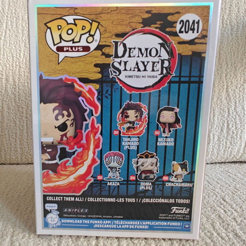 Funko Pop Plus Demon Slayer Tanjiro Kamado #2041 with Protector new