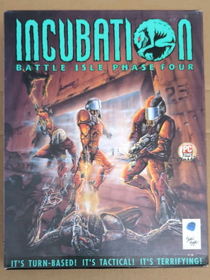 Battle Isle Phase Four Incubation PC CD-ROM like new, Big Box