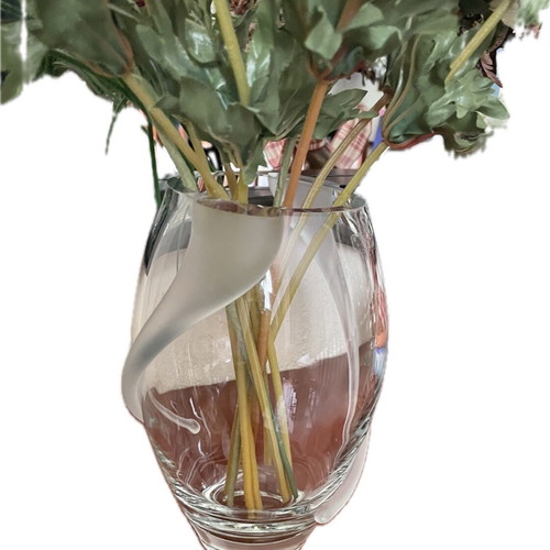 Decorative glass vase Thomas Gallery handmade new