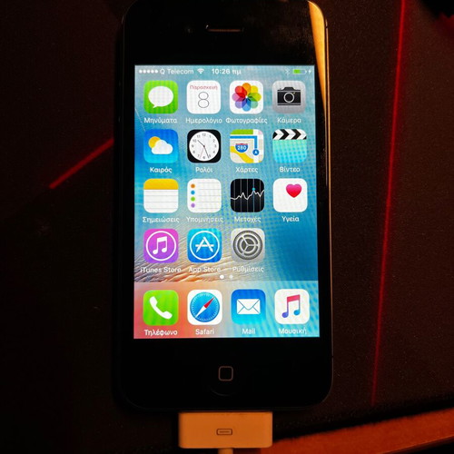 Apple iPhone 4s 16GB μεταχειρισμένο, μαύρο, για συλλέκτη