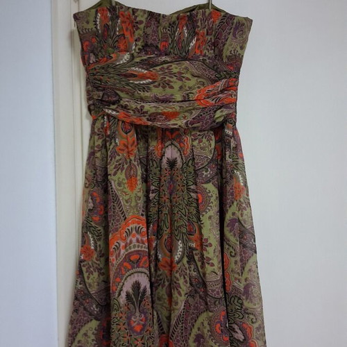 Ted Baker London dress size M like new, multicolor