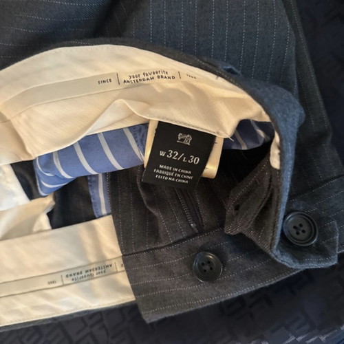 Κουστούμι Scotch & Soda L καινούργιο, γκρι, παντελόνια 32/30