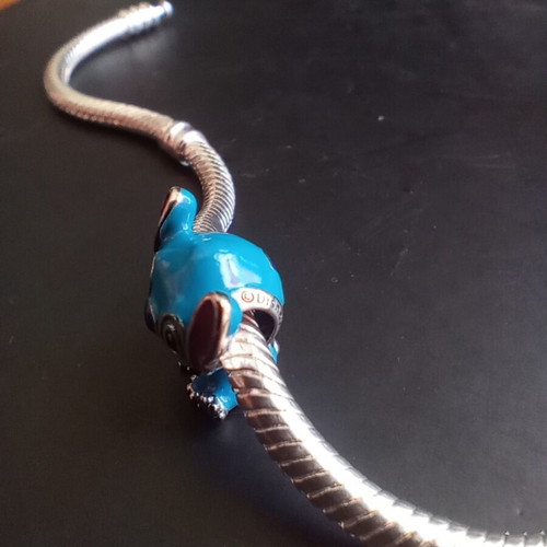 Pandora Stitch Charm original, like new, silver