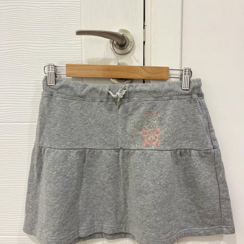 Victoria Couture X Hello Kitty Mini Skirt Size Small like new, gray and pink