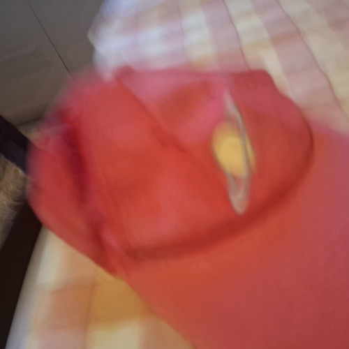 Planet Hollywood hat jockey large red like new