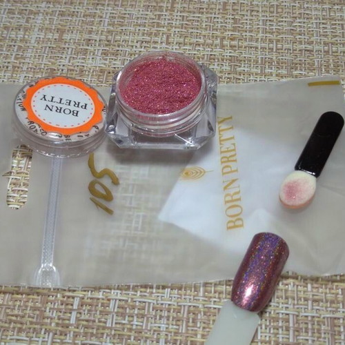 Born Pretty No - 105 Magic Powder Mirror Effect Nail Powder for Manicure and Pedicure new