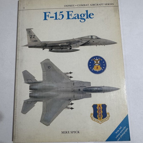 Osprey Combat Aircraft Series books used, set of 5