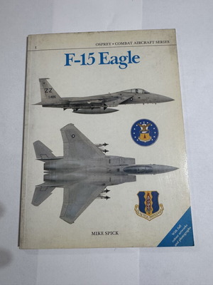 Osprey Combat Aircraft Series books used, set of 5