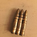 Hunter Bullet Lighter used, triple bullet design, collectible