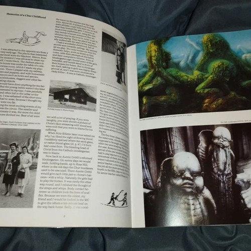 HR Giger ARh+ art book, Taschen Basic Art series, English edition