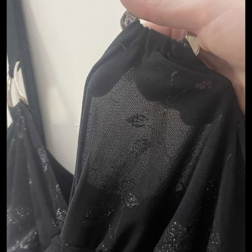 Vintage dress size S black like new, airy and light