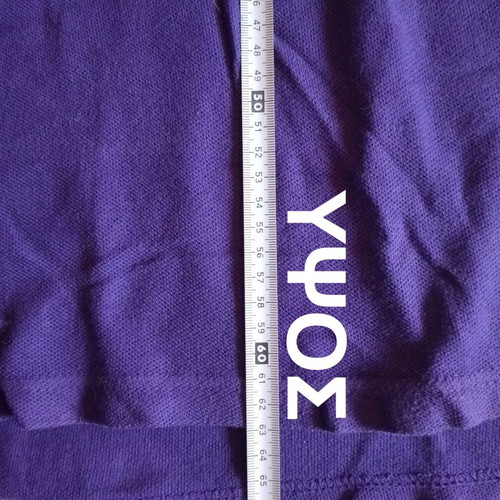 Cadbury men's polo shirt like new, size L, purple