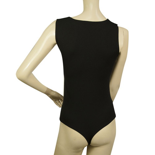 Wolford black leotard used with shiny snake pattern size S/P
