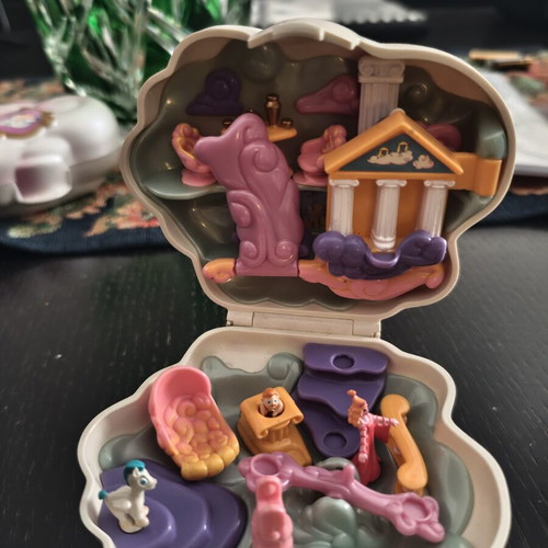 Polly Pocket Disney Hercules 1996 complete set used